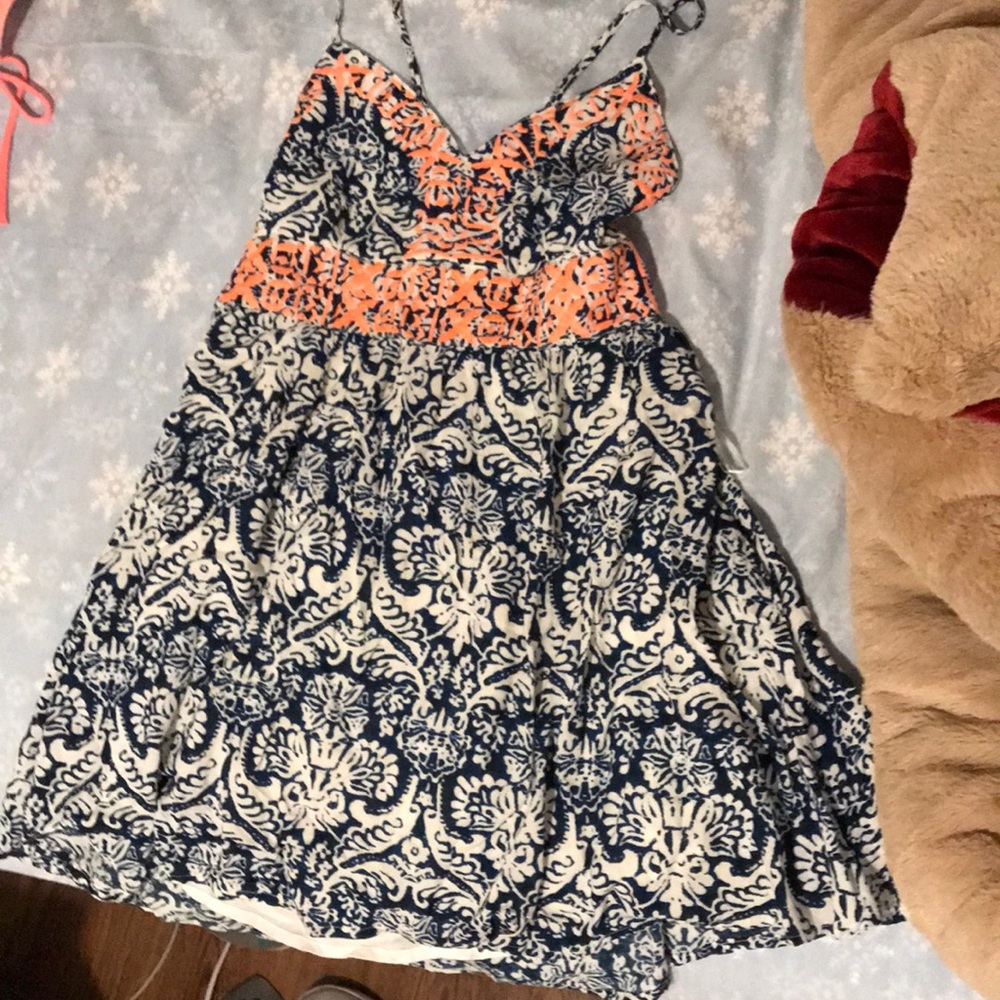 Short low back dress